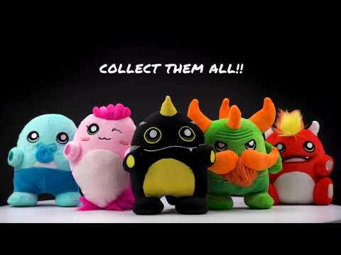 Dashi Benzi Plush Pet Toy - plush toy for dogs with a squeaker, fiery creature.