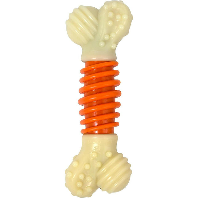 Nylabone Pro Action - chew toy with varying hardness for dogs, bacon flavor.