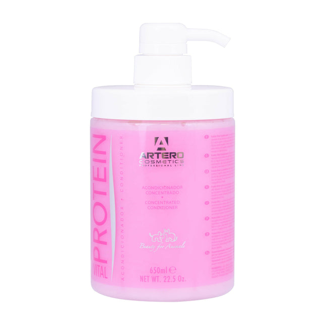Artero Protein Vital - protein conditioner with silk for the coats of Yorkies and similar breeds.