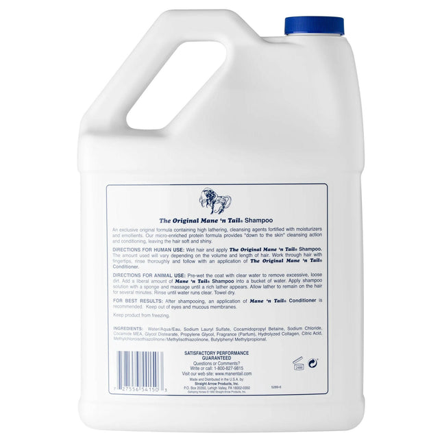 Mane'n Tail and Body Shampoo - nourishing shampoo for dogs, cats, and horses.