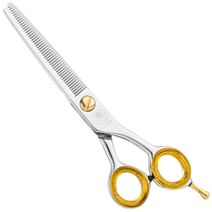 P&W Spartan Men Thinning - professional single-sided thinning shears for men, 48 teeth.