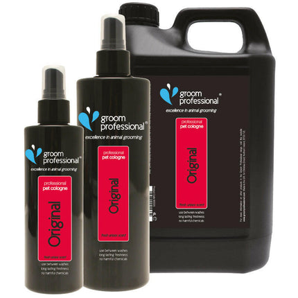 Groom Professional Original Cologne - scented toilet water for dogs.