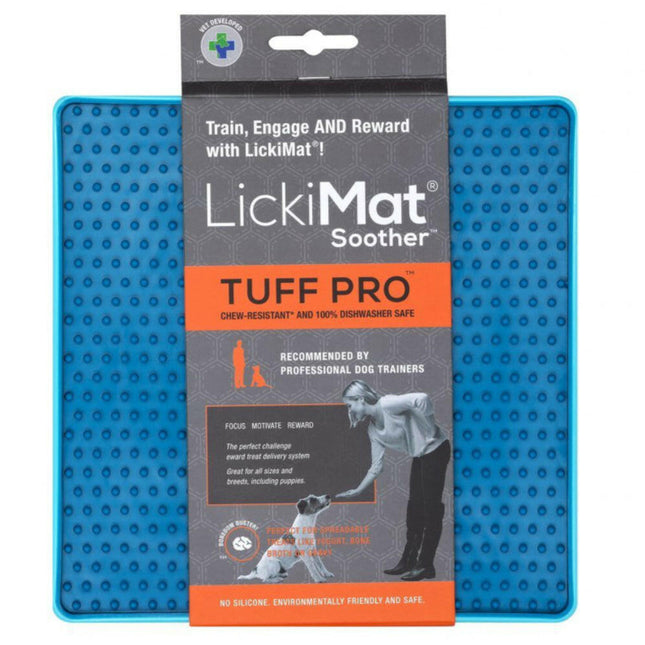 LickiMat Tuff Soother Pro - licking mat for dogs and cats, training mat.