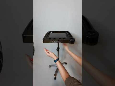 Gabbiano 265 - assistant, wheeled tray with timer, for grooming salon.