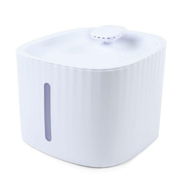 Record Nettuno Fountain 3L - elegant fountain for dogs and cats, LED light, water level indicator.