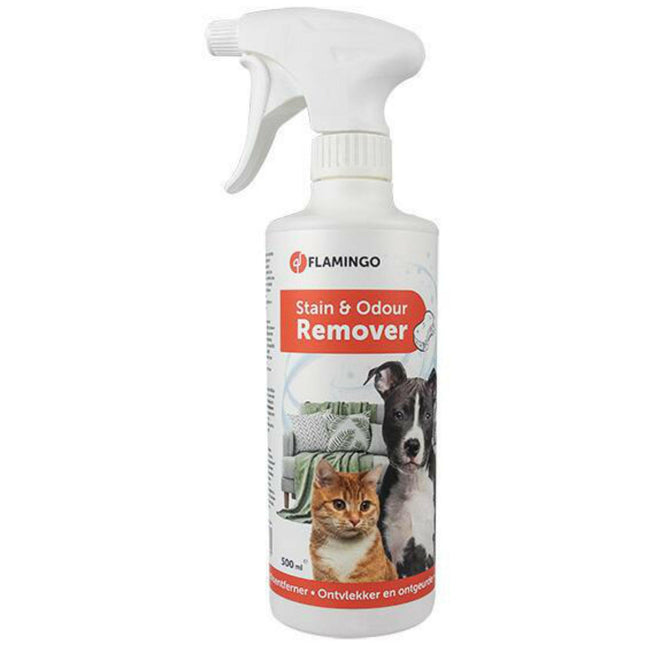 Flamingo Stain & Odour Remover - stain and odour removal agent.