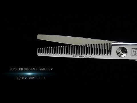 Artero One - Professional Scissors Set + Thinning Shears with 30 Teeth.