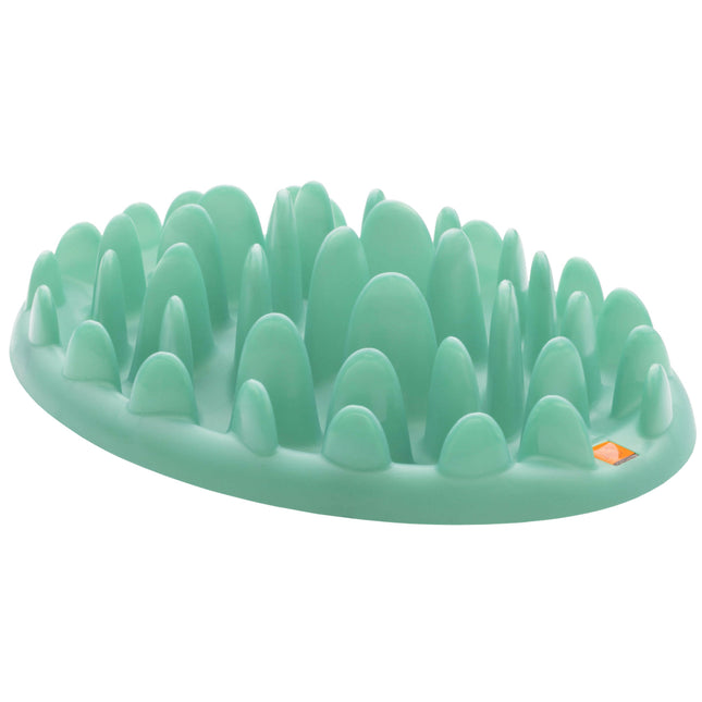 Northmate Green Slow Feeder - slow feeding bowl for dogs of all breeds - mint.