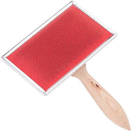 Lawrence Slicker Brush - large wire brush for dogs.