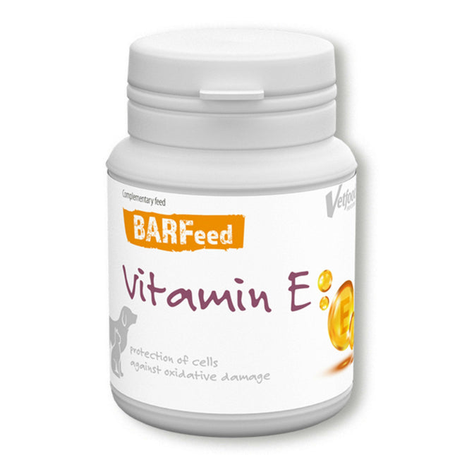 Vetfood BARFeed Vitamin E - Vitamin E for dogs and cats, in powder form.