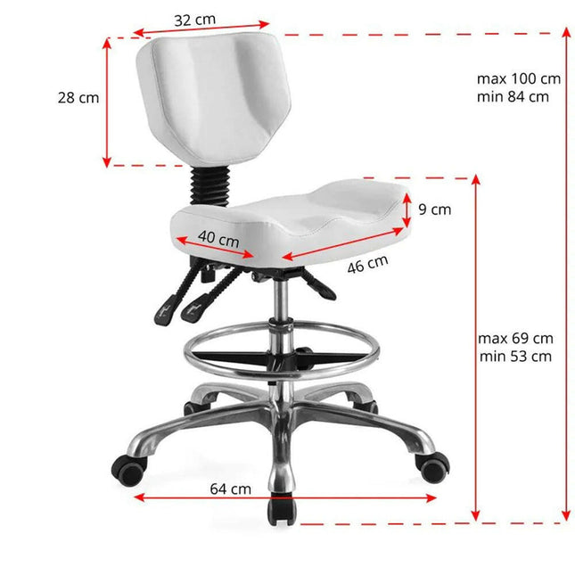 Activ A - 4299 - comfortable, contoured grooming chair with rocking function.