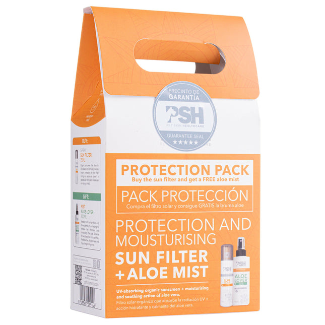PSH Pack Protection - sunscreen care set for dogs and cats.