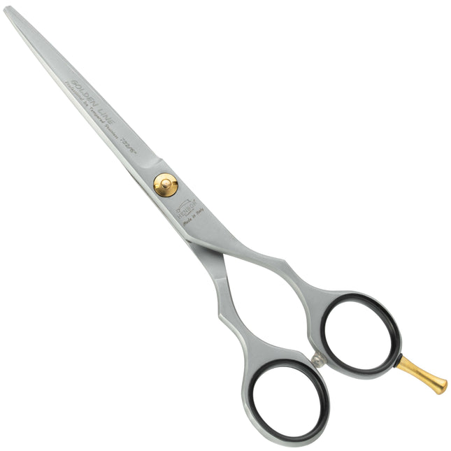 Henbor Superior Golden Line Scissors - professional, lightweight scissors with a matte finish.