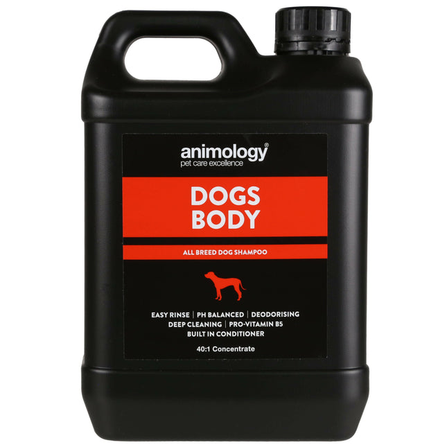 Animology Dog Body Shampoo - universal shampoo for dogs, suitable for all coat types - 2.5L.