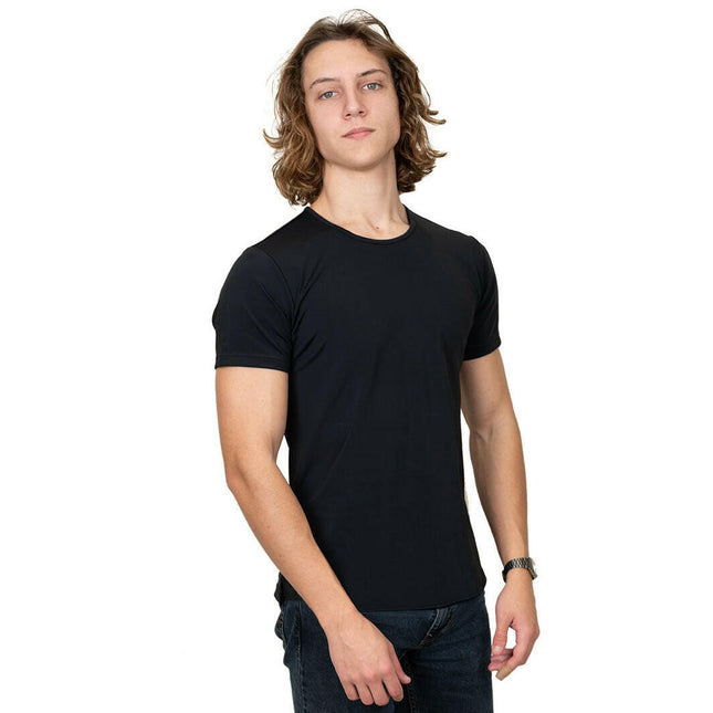 Tikima Caprera Shirt Black - black, stretchy grooming sweatshirt.