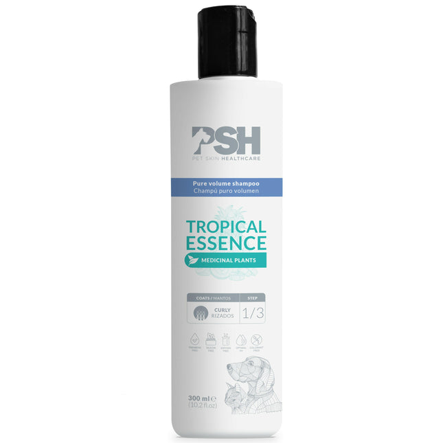 PSH Daily Beauty Tropical Essence Shampoo - shampoo for curly fur of dogs and cats, with plant extracts.