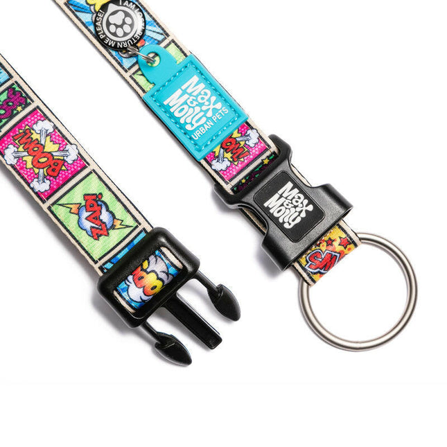 Max & Molly GOTCHA! Smart ID Comic Collar - collar with smart Tag for dogs.