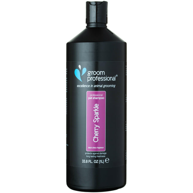 Groom Professional Cherry Sparkle Shampoo - cherry shampoo, suitable for all coat types, concentrate 1:10.