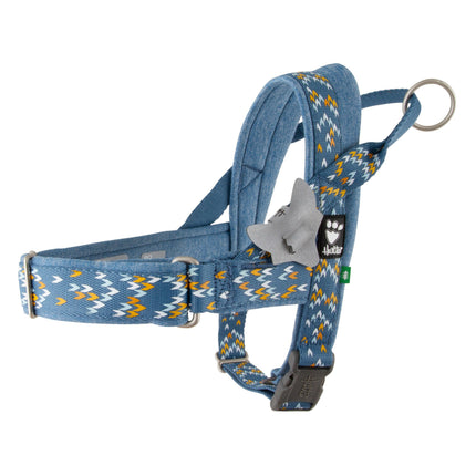 Hurtta Razzle - Dazzle H - Harness Bilberry - Norwegian harness for puppies and adult dogs - 80 - 100cm.
