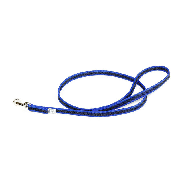 Julius K9 Color & Gray Supergrip Leash With Handle Blue - training leash with handle, blue, non-slip.
