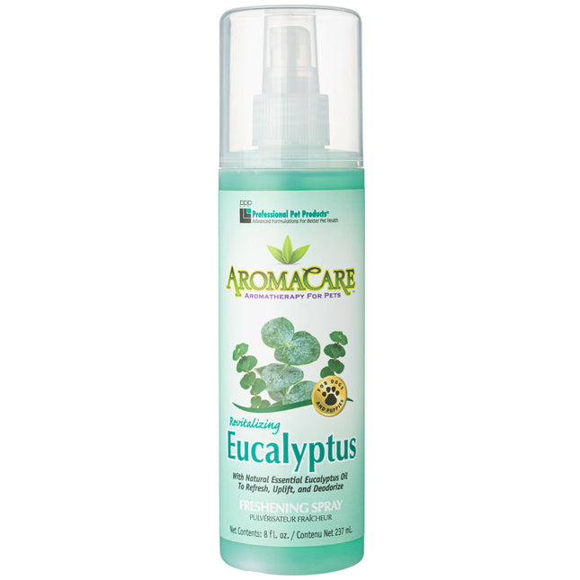PPP AromaCare Eucalyptus Spray - revitalizing and refreshing spray for dog fur.