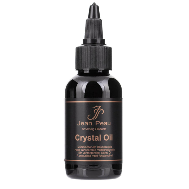 Jean Peau Crystal Oil - multi-purpose, moisturizing, and nourishing coat care oil for pets.