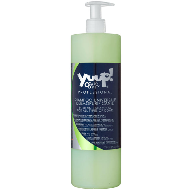 Yuup! Professional Purifying Shampoo - universal cleansing shampoo for all coat types of dogs and cats, concentrate 1:20.