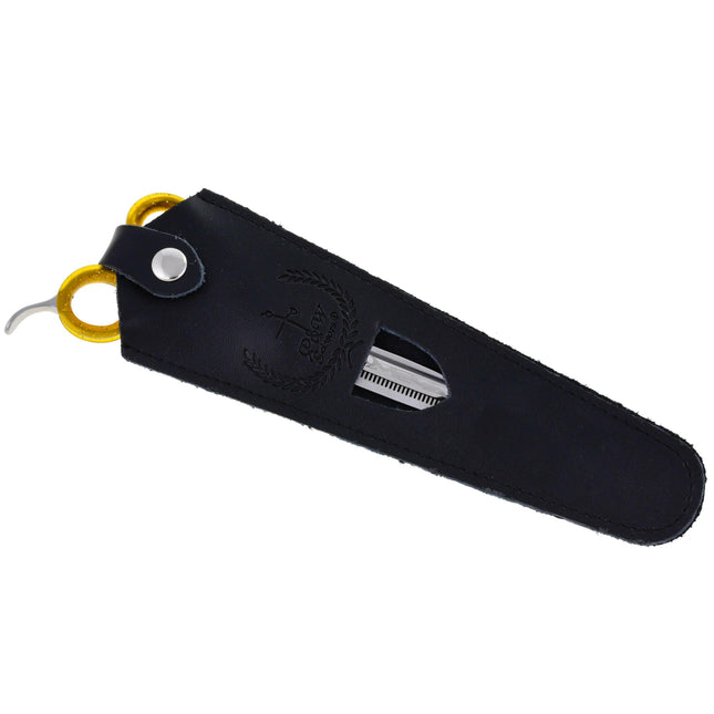 P&W Alfa Omega Thinning - single-sided thinning shears with a short, ergonomic handle, 45 teeth.