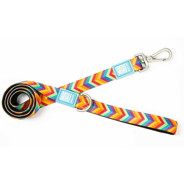 Max&Molly Short Leash Summertime - colorful urban leash for dogs, original design, 120cm.