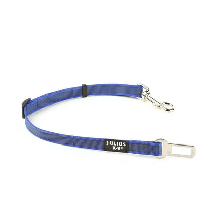 Julius - K9 Color & Gray Seat Belt Adapter Big - Dog Car Safety Belt.