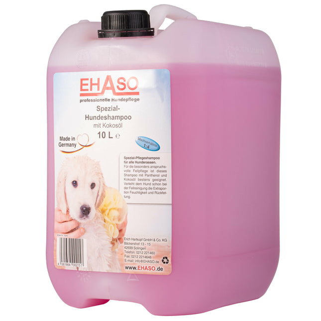 Ehaso Rosa Shampoo - moisturizing shampoo for dogs, with coconut oil, concentrate 1:4.