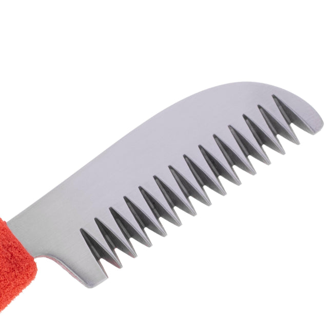 Blovi Professional Stripping Knife - professional trimmer with a comfortable foam handle, Japanese steel.