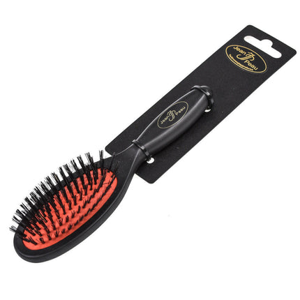 Jean Peau Professional Brush - high-quality brush with natural boar bristles, for short-haired breeds.