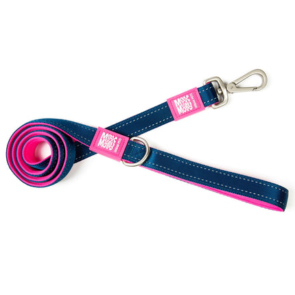 Max&Molly Short Leash Matrix - classic dog leash with reflective stitching, 120cm.
