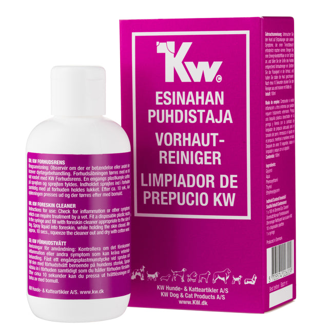 KW Foreskin Cleaner - foreskin cleaning solution for dogs