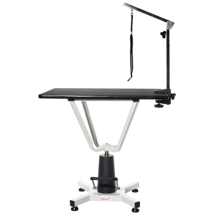 Blovi Mars - hydraulic grooming table with a rotating top.