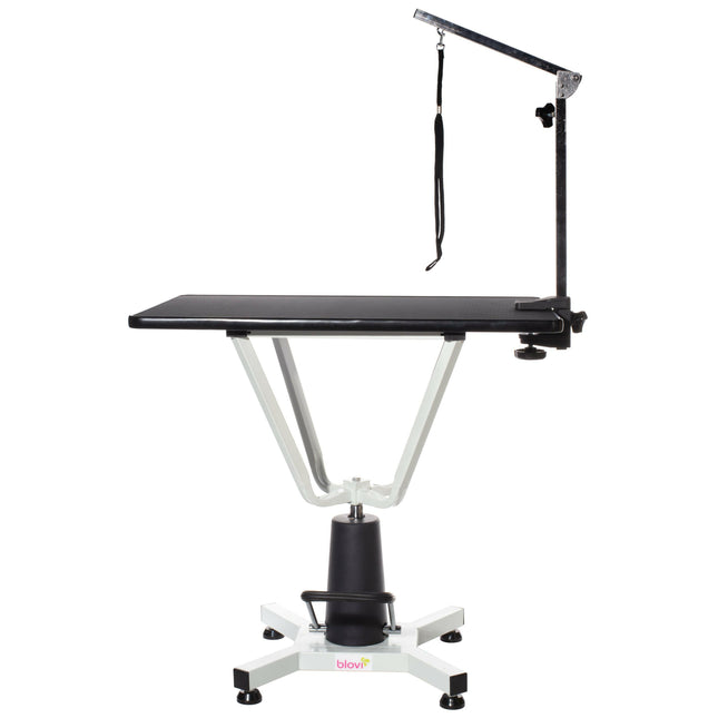 Blovi Mars - hydraulic grooming table with a rotating top.