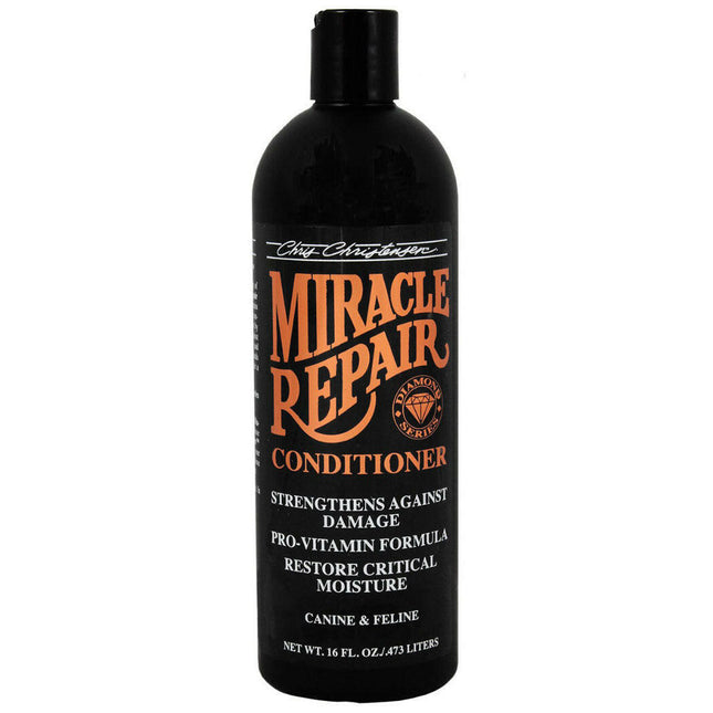 Chris Christensen Miracle Repair Conditioner - vitamin-rich revitalizing conditioner for damaged dog and cat fur.