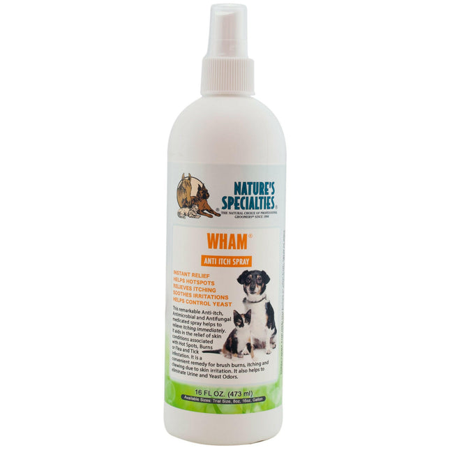 Nature's Specialties Wham Anti Itch Spray - anti-itch solution for dogs and cats.