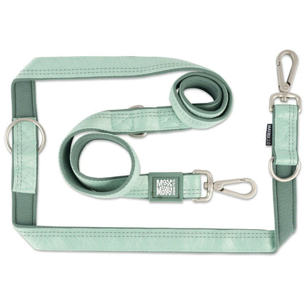 Max&Molly Multi Function Leash Matrix 2.0 Jade - adjustable dog leash, reflective.