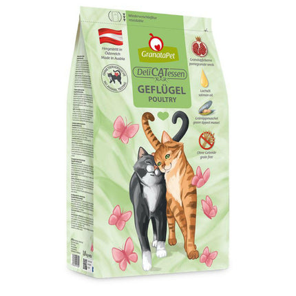 GranataPet DeliCatessen Poultry - grain-free cat food with poultry.