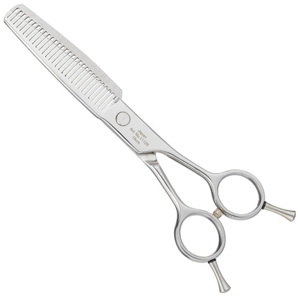 Ehaso Revolution Double Thinning - professional double-sided thinning shears, best Japanese steel, 30 teeth.