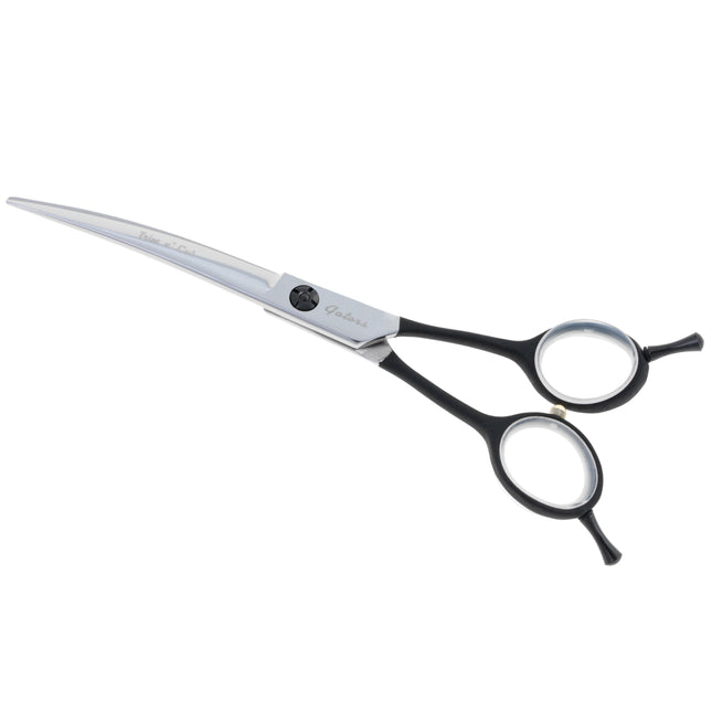 Geib Gator Trim 'n' Cut Curved Scissors - lightweight, sharp, and handy curved scissors with a Teflon handle and thin blades.