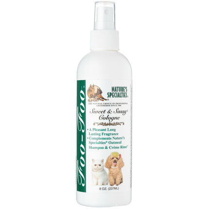 Nature's Specialties Sweet & Sassy Cologne - fragrance water for dogs and cats, almond-floral..