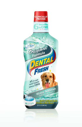 Dental Fresh Water Additive - oral hygiene and dental care product for dogs and cats, water additive.