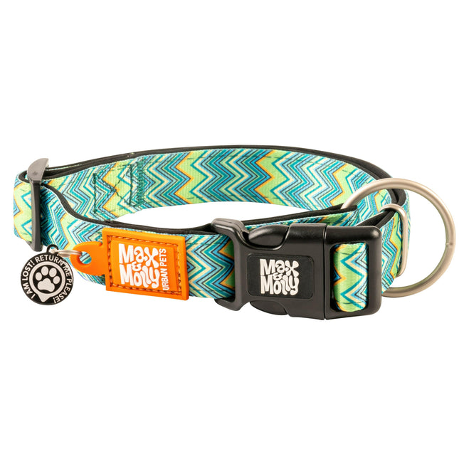 Max & Molly GOTCHA! Smart ID Vintage Collar - collar with smart tag for dogs.