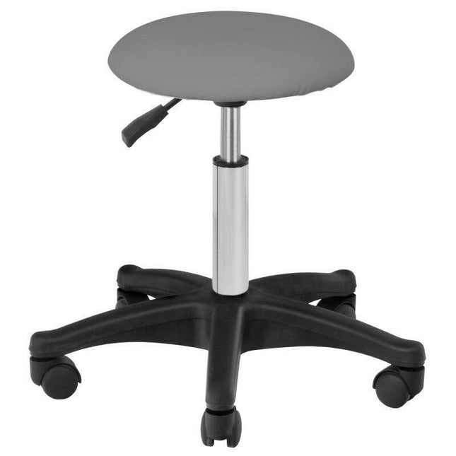 Activ AM - 312 - adjustable height grooming stool, gray.
