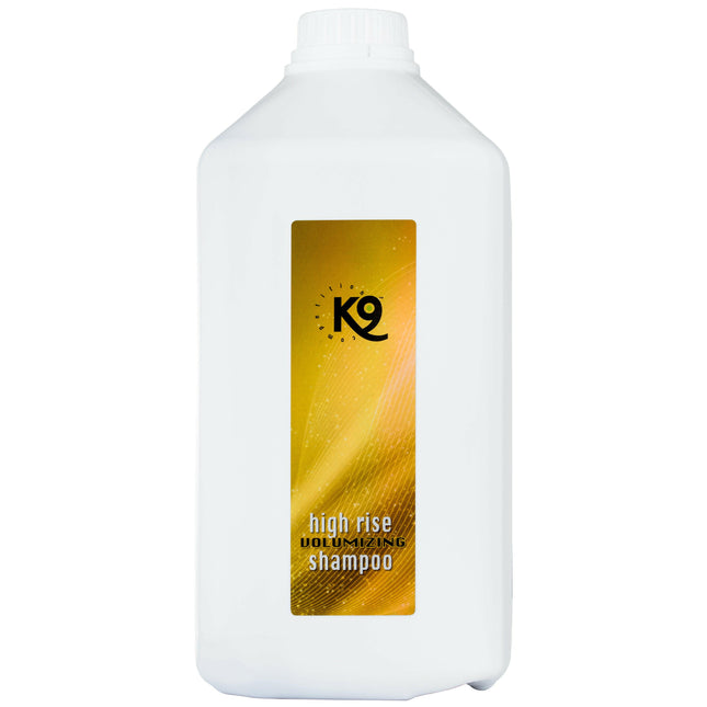 K9 High Rise Volumizing Shampoo - gentle volumizing shampoo for dogs and cats, concentrate 1:10 - 2.7L.