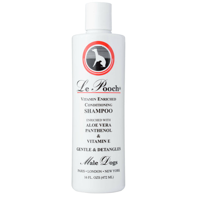 Les Poochs Vitamin Enriched Shampoo (Men's) - luxurious vitamin shampoo for dogs, concentrate 1:14.