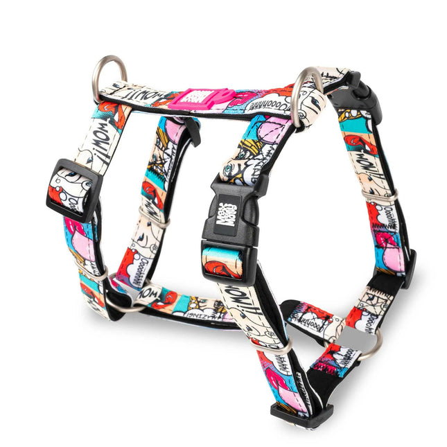 Max&Molly H - Missy Pop Harness - colorful adjustable harness for dogs and puppies.
